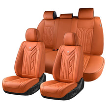 Load image into Gallery viewer, Coverado 5 Seats Full Set Car Seat Covers Front and Back Faux Leather Seat Protectors Universal Fit