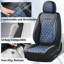 Load image into Gallery viewer, Coverado Seat Covers Premium Faux Leather Front and Back Seats Universal Fit Seat Protectors