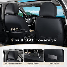 Load image into Gallery viewer, Coverado Seat Covers Full Set 5 Seats Premium Faux Leather Universal Fit Seat Protectors