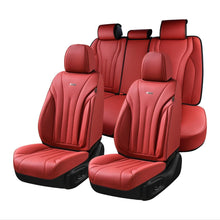 Load image into Gallery viewer, Coverado 5 Seats Full Set Car Seat Covers Front and Back Quality Leather Auto Seat Protectors Universal Fit