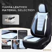 Load image into Gallery viewer, Coverado Front and Back Car Seat Covers Premium Leather Auto Seat Protectors Universal Fit Cars, SUV, Truck