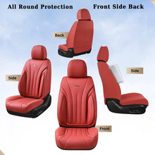 Load image into Gallery viewer, Coverado 5 Seats Full Set Car Seat Covers Front and Back Quality Leather Auto Seat Protectors Universal Fit