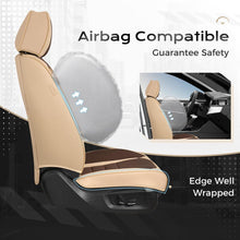 Load image into Gallery viewer, Coverado Front and Back Car Seat Covers Premium Leather Auto Seat Protectors Universal Fit Cars, SUV, Truck