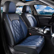 Load image into Gallery viewer, Coverado Front and Back Seat Covers Faux Leather Full Set Breathable Waterproof Seat Protectors Universal Fit