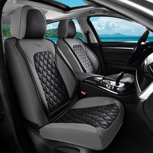 Load image into Gallery viewer, Coverado Seat Covers Premium Faux Leather Front and Back Seats Universal Fit Seat Protectors