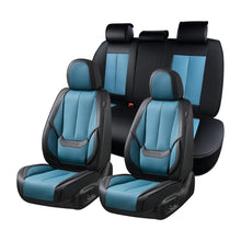 Load image into Gallery viewer, 5 Seats Coverado Car Seat Covers for Cars Front and Rear Full Set with Lumbar Support Premium Leather Waterproof Auto Seat ProtectorsUniversal Fit