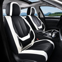 Load image into Gallery viewer, 5 Seats Coverado Car Seat Covers for Cars Front and Rear Full Set with Lumbar Support Premium Leather Waterproof Auto Seat ProtectorsUniversal Fit