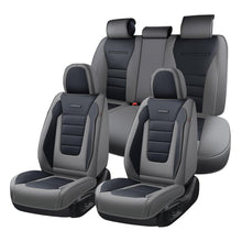 Load image into Gallery viewer, Coverado Front and Back Car Seat Covers Premium Leather Auto Seat Protectors Universal Fit Cars, SUV, Truck