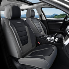 Load image into Gallery viewer, Coverado Front and Back Car Seat Covers Premium Leather Auto Seat Protectors Universal Fit Cars, SUV, Truck