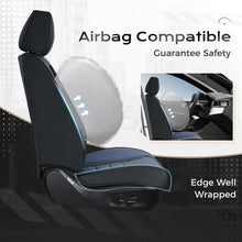 Load image into Gallery viewer, Coverado Front and Back Car Seat Covers Premium Leather Auto Seat Protectors Universal Fit Cars, SUV, Truck