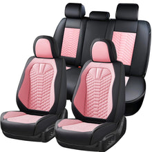 Load image into Gallery viewer, 5 Seats Coverado Car Leather Seat Covers Fashion Front and Rear Leatherette Full Set Water Resistant Universal Fit