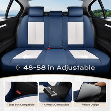 Load image into Gallery viewer, 5 Seats Coverado Car Seat Covers for Cars Front and Rear Full Set with Lumbar Support Premium Leather Waterproof Auto Seat ProtectorsUniversal Fit