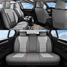 Load image into Gallery viewer, Coverado Front and Back Car Seat Covers Premium Leather Auto Seat Protectors Universal Fit Cars, SUV, Truck