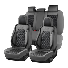Load image into Gallery viewer, Coverado Seat Covers Full Set 5 Seats Premium Faux Leather Universal Fit Seat Protectors