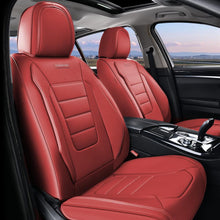 Load image into Gallery viewer, Coverado Front and Back Car Seat Covers Premium Leather Auto Seat Protectors Universal Fit Cars, SUV, Truck