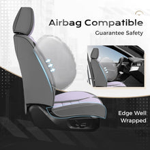 Load image into Gallery viewer, Coverado Front and Back Car Seat Covers Premium Leather Auto Seat Protectors Universal Fit Cars, SUV, Truck