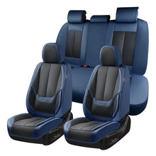 Load image into Gallery viewer, 5 Seats Coverado Car Seat Covers for Cars Front and Rear Full Set with Lumbar Support Premium Leather Waterproof Auto Seat ProtectorsUniversal Fit