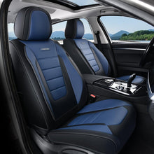 Load image into Gallery viewer, Coverado Front and Back Car Seat Covers Premium Leather Auto Seat Protectors Universal Fit Cars, SUV, Truck
