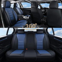 Load image into Gallery viewer, Coverado Front and Back Car Seat Covers Premium Leather Auto Seat Protectors Universal Fit Cars, SUV, Truck