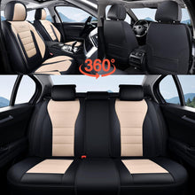 Load image into Gallery viewer, Coverado Front and Back Car Seat Covers Premium Leather Auto Seat Protectors Universal Fit Cars, SUV, Truck