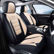 Load image into Gallery viewer, Coverado Front and Back Car Seat Covers Premium Leather Auto Seat Protectors Universal Fit Cars, SUV, Truck