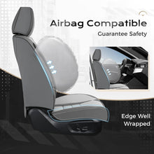 Load image into Gallery viewer, Coverado Front and Back Car Seat Covers Premium Leather Auto Seat Protectors Universal Fit Cars, SUV, Truck