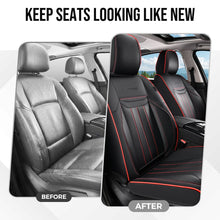 Load image into Gallery viewer, Coverado Premium Leatherette Car Seat Covers Front Seat 2 Seat and Full Set 5 Seat Protectors for SUVs Trucks Cars