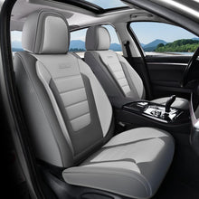 Load image into Gallery viewer, Coverado Front and Back Car Seat Covers Premium Leather Auto Seat Protectors Universal Fit Cars, SUV, Truck