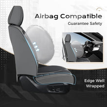Load image into Gallery viewer, Coverado Front and Back Car Seat Covers Premium Leather Auto Seat Protectors Universal Fit Cars, SUV, Truck