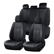 Load image into Gallery viewer, Coverado Premium Leatherette Car Seat Covers Front Seat 2 Seat and Full Set 5 Seat Protectors for SUVs Trucks Cars