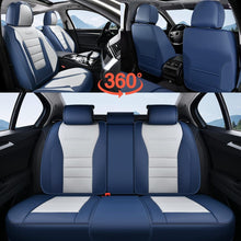 Load image into Gallery viewer, Coverado Front and Back Car Seat Covers Premium Leather Auto Seat Protectors Universal Fit Cars, SUV, Truck