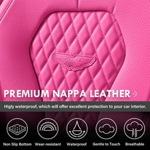 Load image into Gallery viewer, 2 Seats Coverado Front Driver Passenger Premium Leather Front Car Seat Covers Water Resistant Luxury Auto Seat Protectors Universal Fit