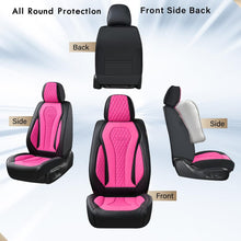 Load image into Gallery viewer, 2 Seats Coverado Front Driver Passenger Premium Leather Front Car Seat Covers Water Resistant Luxury Auto Seat Protectors Universal Fit