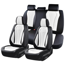 Load image into Gallery viewer, Coverado Front and Back Seat Covers for Cars Premium Leatherette Auto Seat Protectors Water Resistant Universal Fit