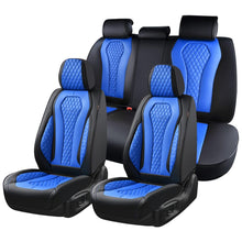 Load image into Gallery viewer, Coverado Front and Back Seat Covers for Cars Premium Leatherette Auto Seat Protectors Water Resistant Universal Fit