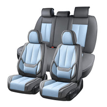 Load image into Gallery viewer, 5 Seats Coverado Car Seat Covers for Cars Front and Rear Full Set with Lumbar Support Premium Leather Waterproof Auto Seat ProtectorsUniversal Fit