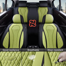 Load image into Gallery viewer, 2 Seats Coverado Front Driver Passenger Premium Leather Front Car Seat Covers Water Resistant Luxury Auto Seat Protectors Universal Fit