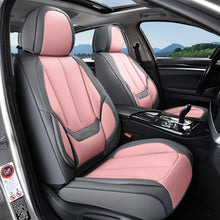 Load image into Gallery viewer, 5 Seats Coverado Car Seat Covers for Cars Front and Rear Full Set with Lumbar Support Premium Leather Waterproof Auto Seat ProtectorsUniversal Fit