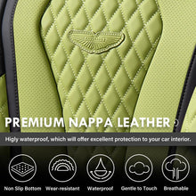 Load image into Gallery viewer, 5 Seats Coverado Car Seat Covers Front and Rear Seat Full Set Premium Leather Seat Protector Universal Fit