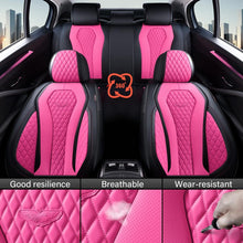 Load image into Gallery viewer, Coverado Front and Back Seat Covers for Cars Premium Leatherette Auto Seat Protectors Water Resistant Universal Fit
