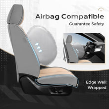 Load image into Gallery viewer, 5 Seats Coverado Car Seat Covers for Cars Front and Rear Full Set with Lumbar Support Premium Leather Waterproof Auto Seat ProtectorsUniversal Fit