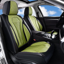 Load image into Gallery viewer, 2 Seats Coverado Front Driver Passenger Premium Leather Front Car Seat Covers Water Resistant Luxury Auto Seat Protectors Universal Fit