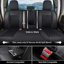 Load image into Gallery viewer, Chevy Chevrolet Silverado GMC Sierra Custom Car Seat Covers Fit 2007-2013 &amp; 2019-2026