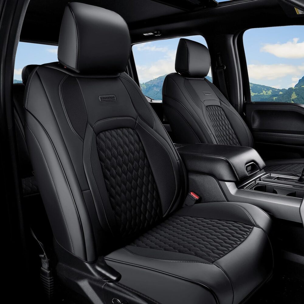 Chevy Chevrolet Silverado GMC Sierra Custom Car Seat Covers Fit 2007-2013 & 2019-2026