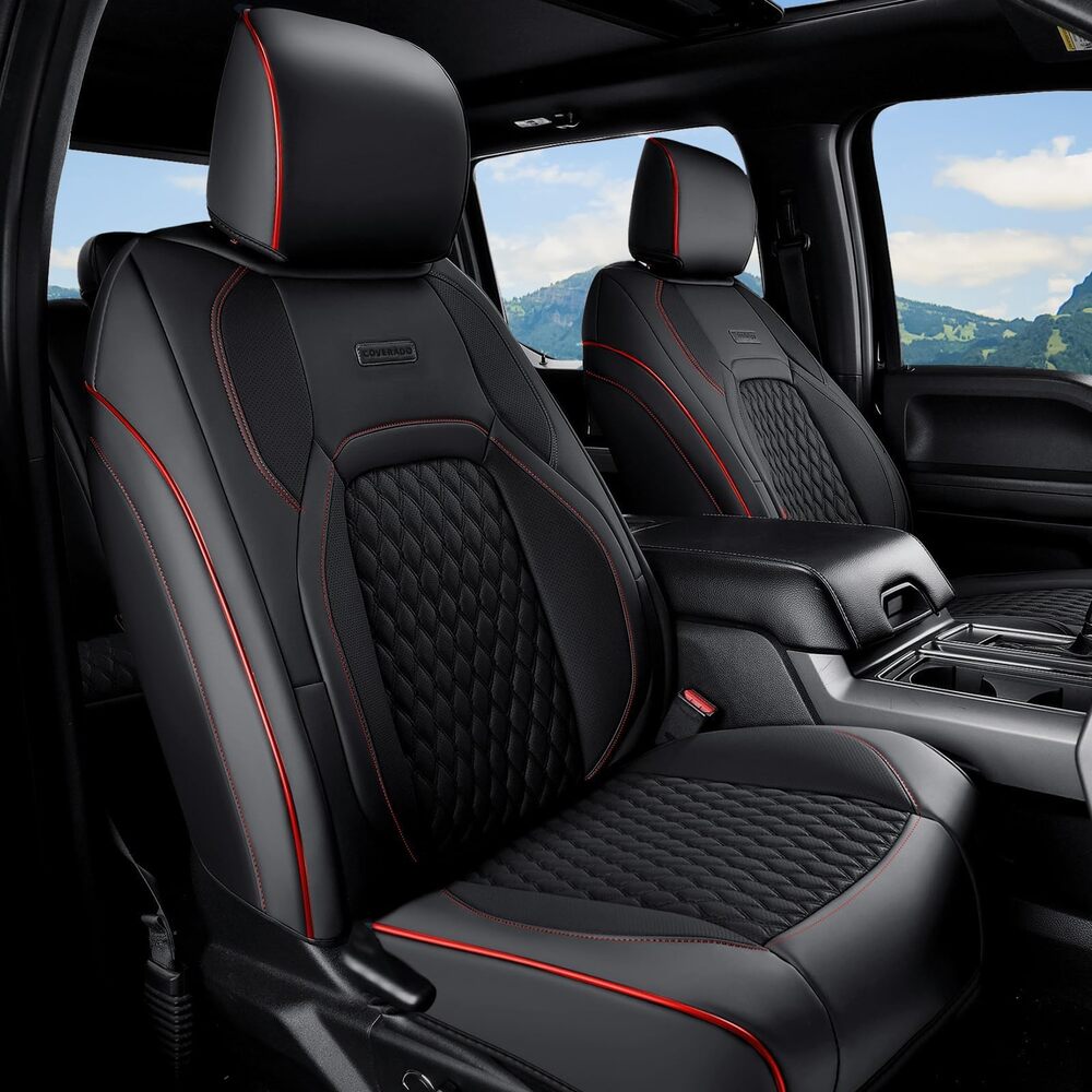Chevy Chevrolet Silverado GMC Sierra Custom Car Seat Covers Fit 2007-2013 & 2019-2026