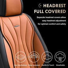 Load image into Gallery viewer, 50% OFF🔥🔥 Coverado Front Car Seat Covers 2 Seats Quality Leather Universal Fit