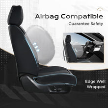 Load image into Gallery viewer, Coverado Auto Seat Covers with Lumbar Support Premium Leather Seat Covers Protector for Cars Universal Fit