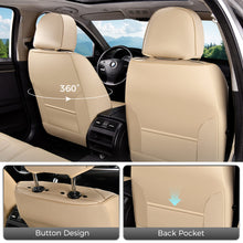 Load image into Gallery viewer, Coverado Premium Leatherette Car Seat Covers Front Seat 2 Seat and Full Set 5 Seat Protectors for SUVs Trucks Cars