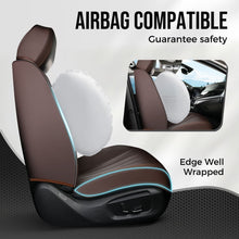 Load image into Gallery viewer, Coverado Premium Leatherette Car Seat Covers Front Seat 2 Seat and Full Set 5 Seat Protectors for SUVs Trucks Cars