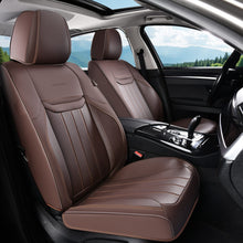 Load image into Gallery viewer, Coverado Premium Leatherette Car Seat Covers Front Seat 2 Seat and Full Set 5 Seat Protectors for SUVs Trucks Cars